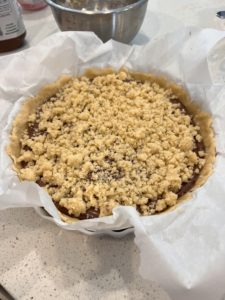 Nutella Crumble Cake Recipe Photo