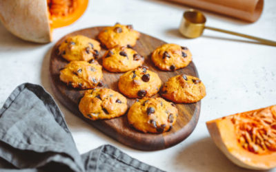 White Chocolate Chip Pumpkin Cookies