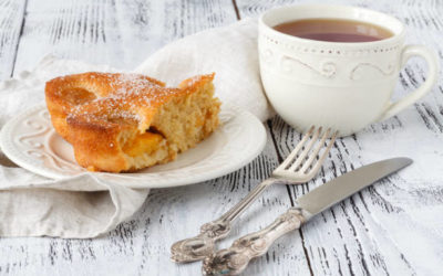 Italian Light and Quick Peach Bread