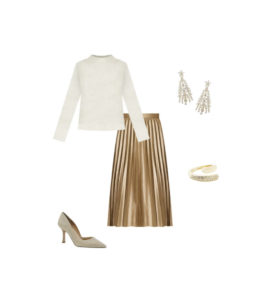 Ann Taylor xmas New Years fashion outfit