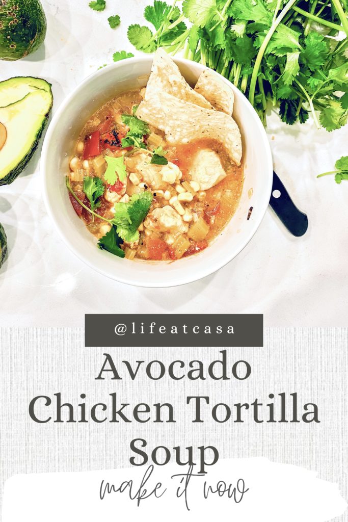Chicken tortilla soup for crockpot