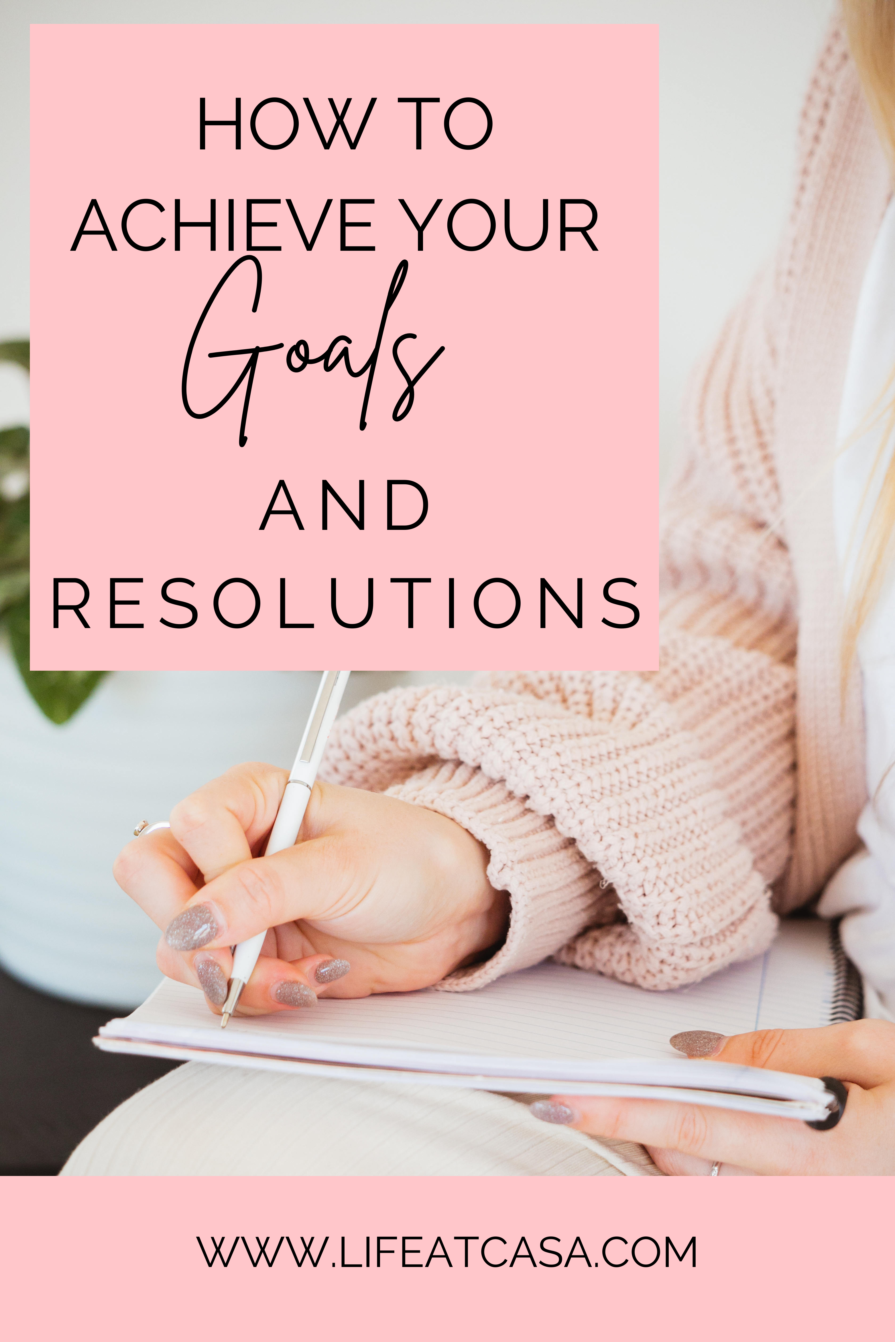 new year resolutions